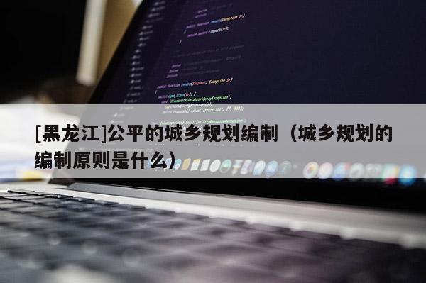 [黑龍江]公平的城鄉(xiāng)規(guī)劃編制（城鄉(xiāng)規(guī)劃的編制原則是什么）