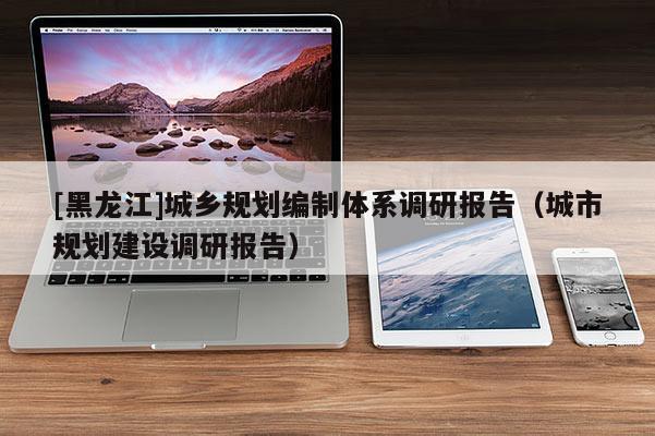 [黑龍江]城鄉(xiāng)規(guī)劃編制體系調(diào)研報告（城市規(guī)劃建設(shè)調(diào)研報告）