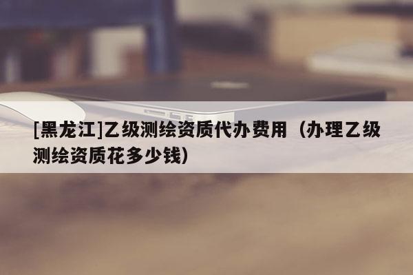 [黑龍江]乙級測繪資質(zhì)代辦費用（辦理乙級測繪資質(zhì)花多少錢）