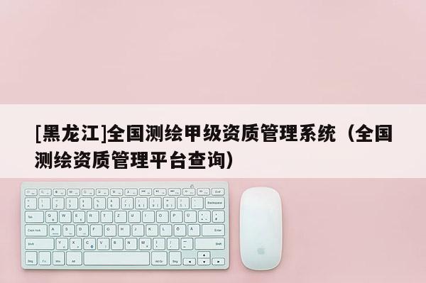 [黑龍江]全國測繪甲級資質(zhì)管理系統(tǒng)（全國測繪資質(zhì)管理平臺查詢）