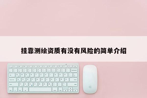 掛靠測繪資質(zhì)有沒有風(fēng)險的簡單介紹
