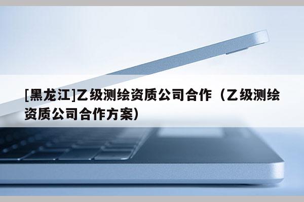 [黑龍江]乙級測繪資質公司合作（乙級測繪資質公司合作方案）