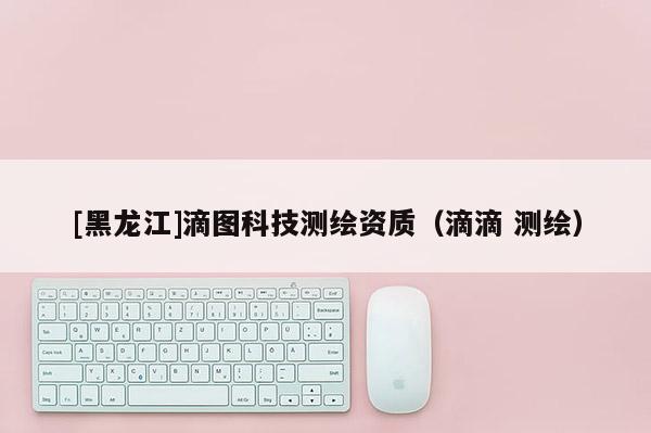 [黑龍江]滴圖科技測(cè)繪資質(zhì)（滴滴 測(cè)繪）